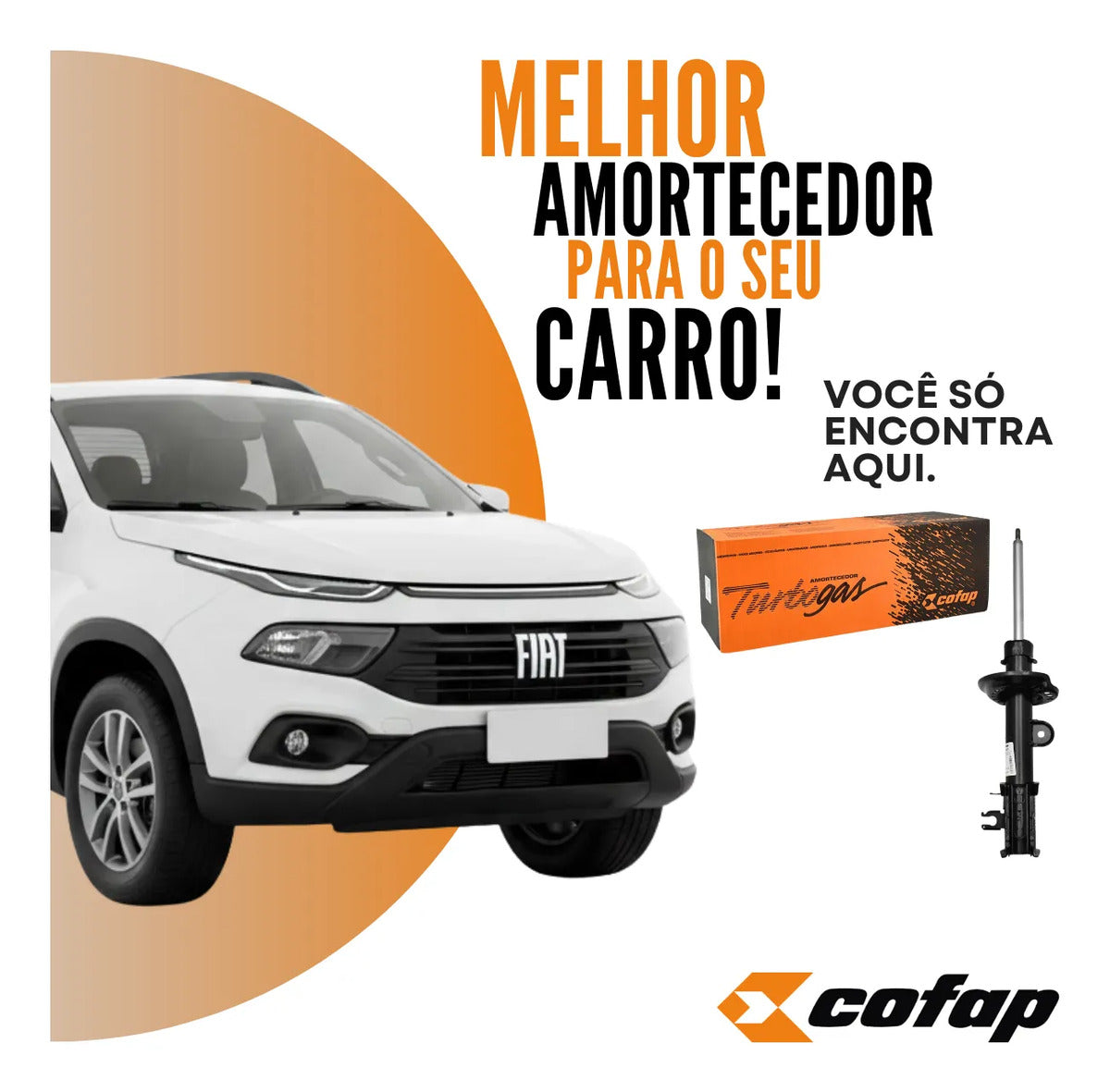 Amortecedor Dianteiro Direito Toro 2.0 Flex/diesel Cofap