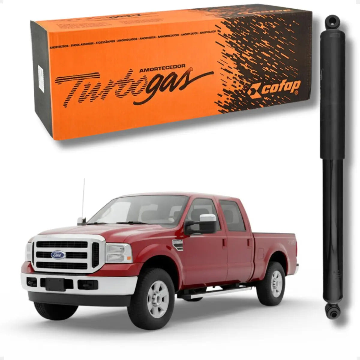 Amortecedor Traseiro F250 Xlt 2006 Cofap Original