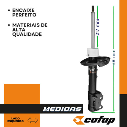 Amortecedor Dianteiro Esquerdo Argo 2017 Cofap Gp33267