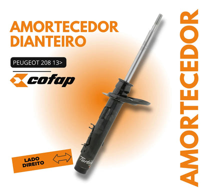 Amortecedor Dianteiro Direito 208 2013 - Cofap Gp30386