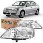 Farol Gm Astra 2003 A 2011 S/ Motor De Regulagem - Arteb