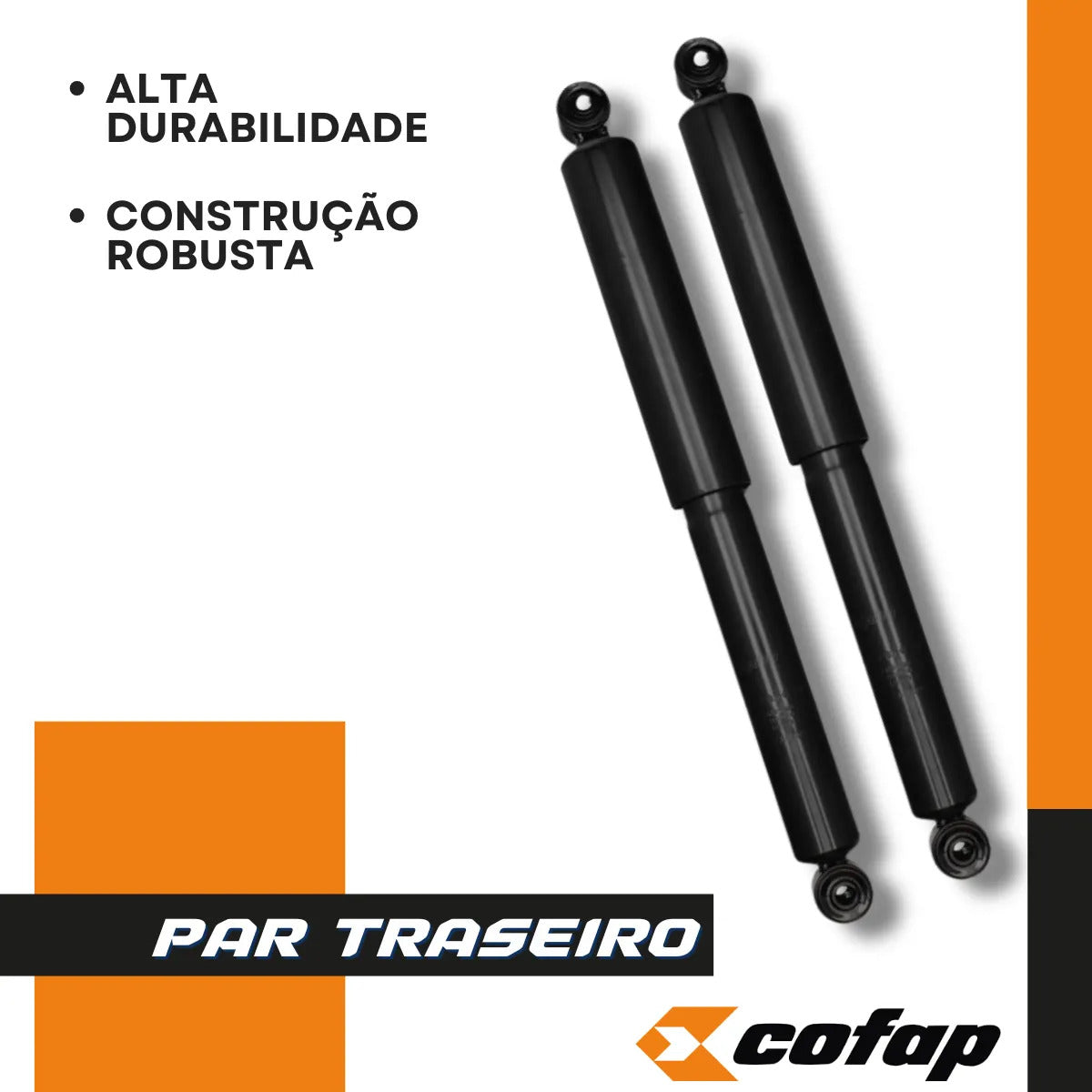 Par Amortecedor Traseiro Amarok 2011 2013 2015 2017 Cofap