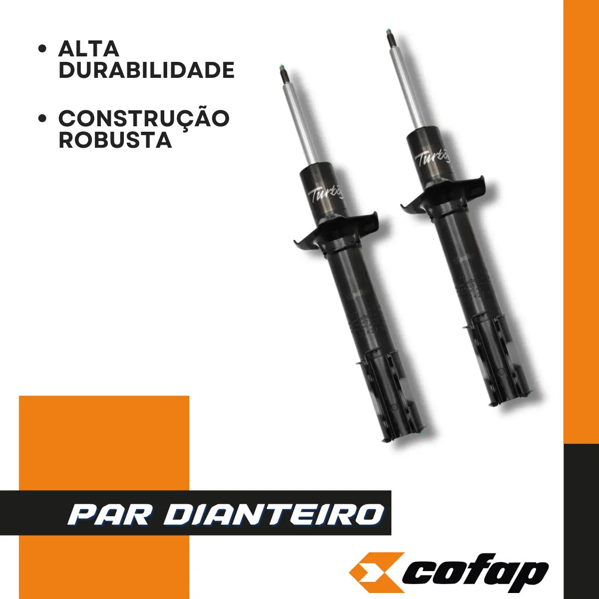 Par Amortecedor Dianteiro Renault Kwid Cofap