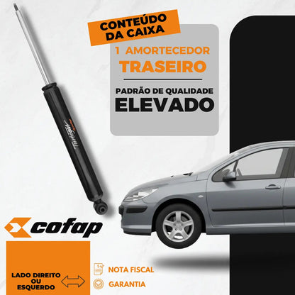 Amortecedor Traseiro Citroen C4 Ate 2014 Cofap Gl13081