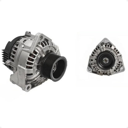 Alternador Mb Axor 2035 24v 100a Bosch Hd9 Com Polia 9pk