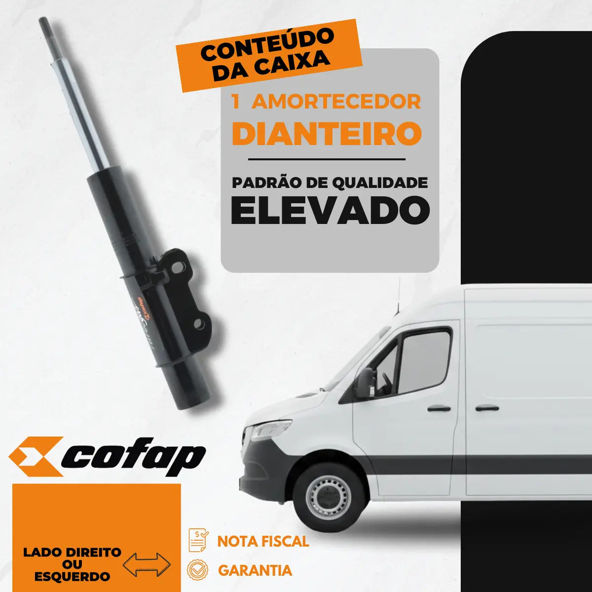 Amortecedor Dianteiro Mb Sprinter 515 2012.. Cofap