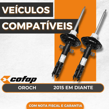 Par Amortecedor Traseiro Oroch 2015 16 17 Em Diante - Cofap