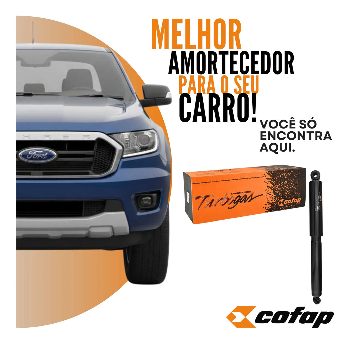 Amortecedor Traseiro Cofap Turbogas Ranger 12/19 Gb48238