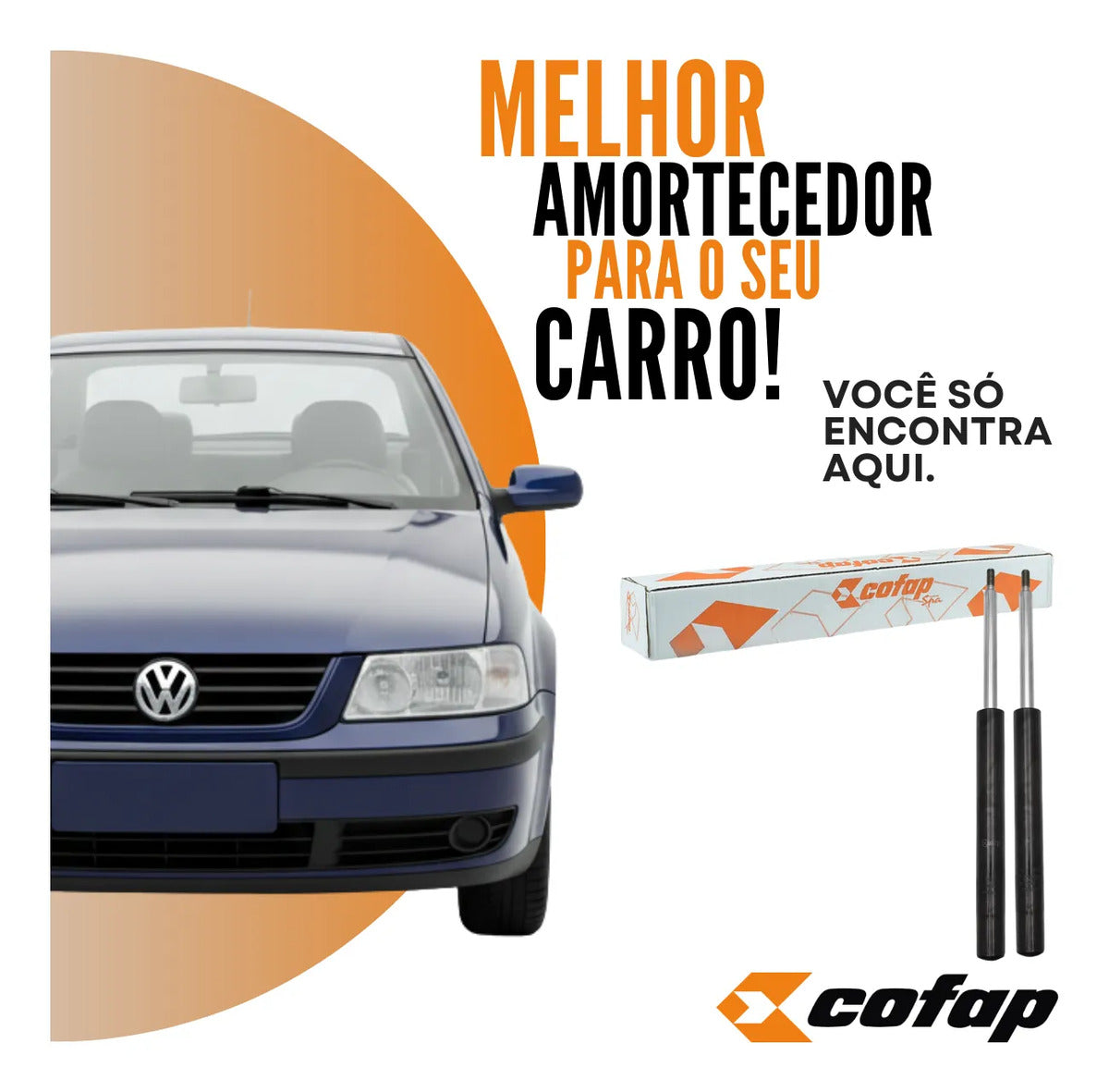 Par Amortecedor Dianteiro Cofap Royale Versailles 92/96