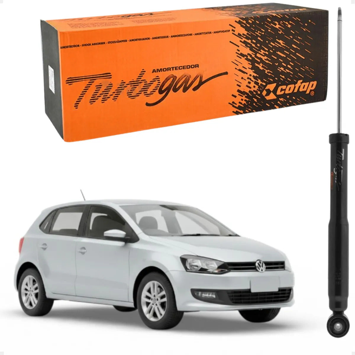 Amortecedor Traseiro Fox 03/ Polo 02/14 Spacefox 06/ - Cofap