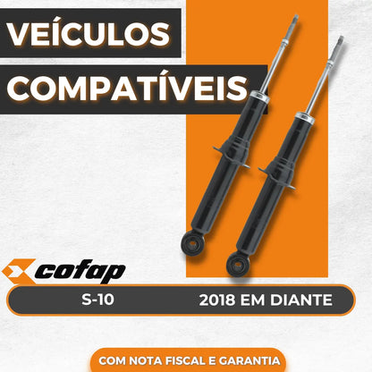 Par Amortecedor Dianteiro S10 4x4 2021 2022 Cofap Original