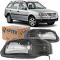 Farol Vw Gol Parati G4 2005 Diante Máscara Cinza Arteb