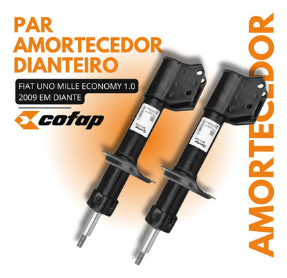 Par Amortecedor Dianteiro Uno Economy 1.0 2009 A 2013 Cofap