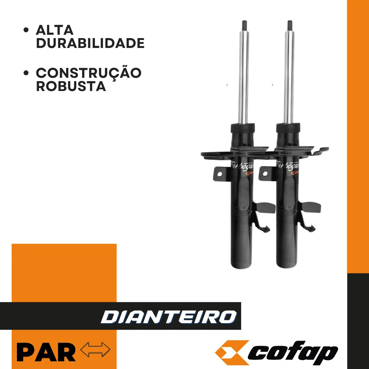 Par Amortecedor Dianteiro Focus 2012 A 2019 - Cofap