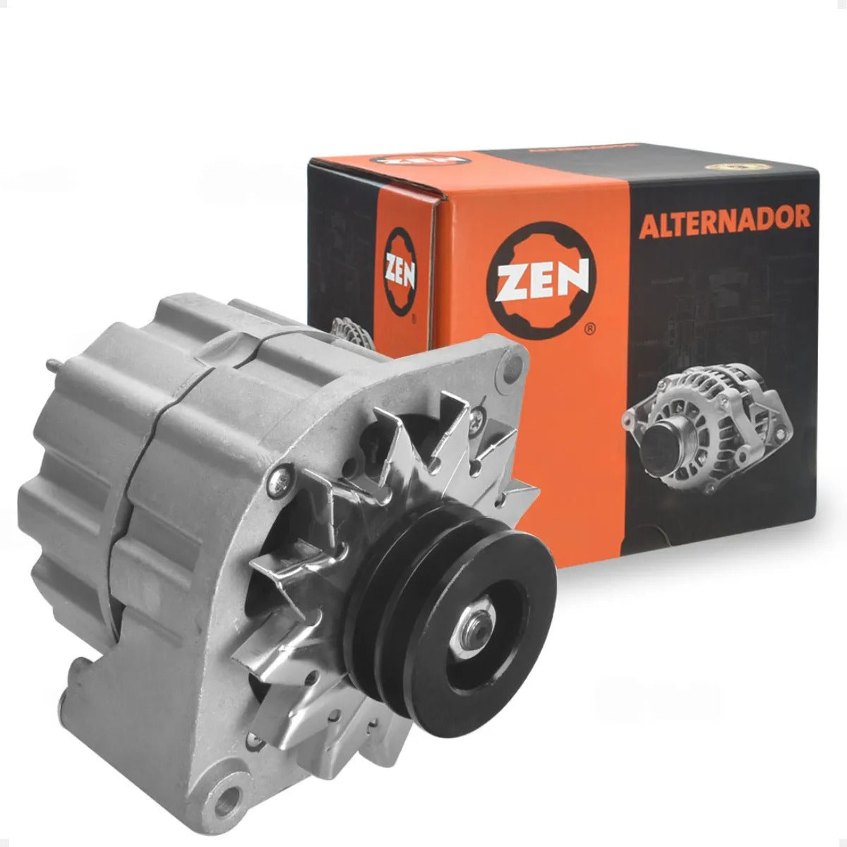 Alternador Scania 24v 45acom Polia 2v Completo