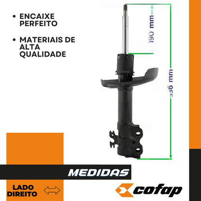 Amortecedor Dianteiro Direito - Cofap - Gp33412