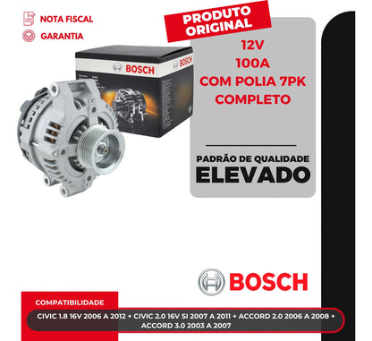 Alternador Bosch 1986a01206