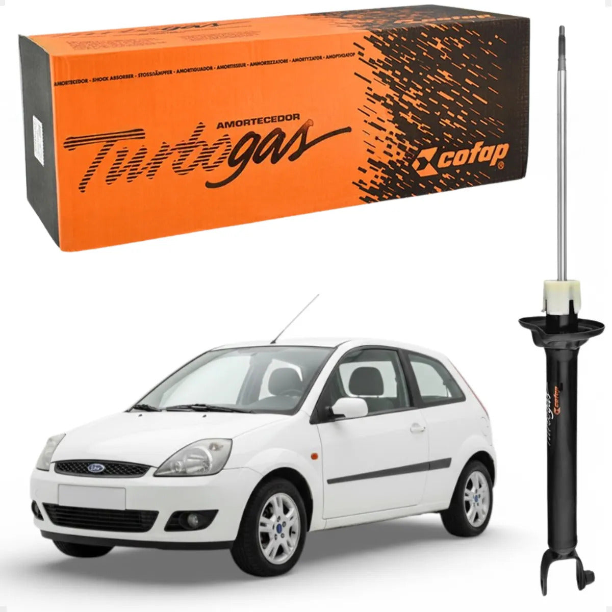 Amortecedor Traseiro Ford Fiesta 1996/2001 Cofap Gb47778