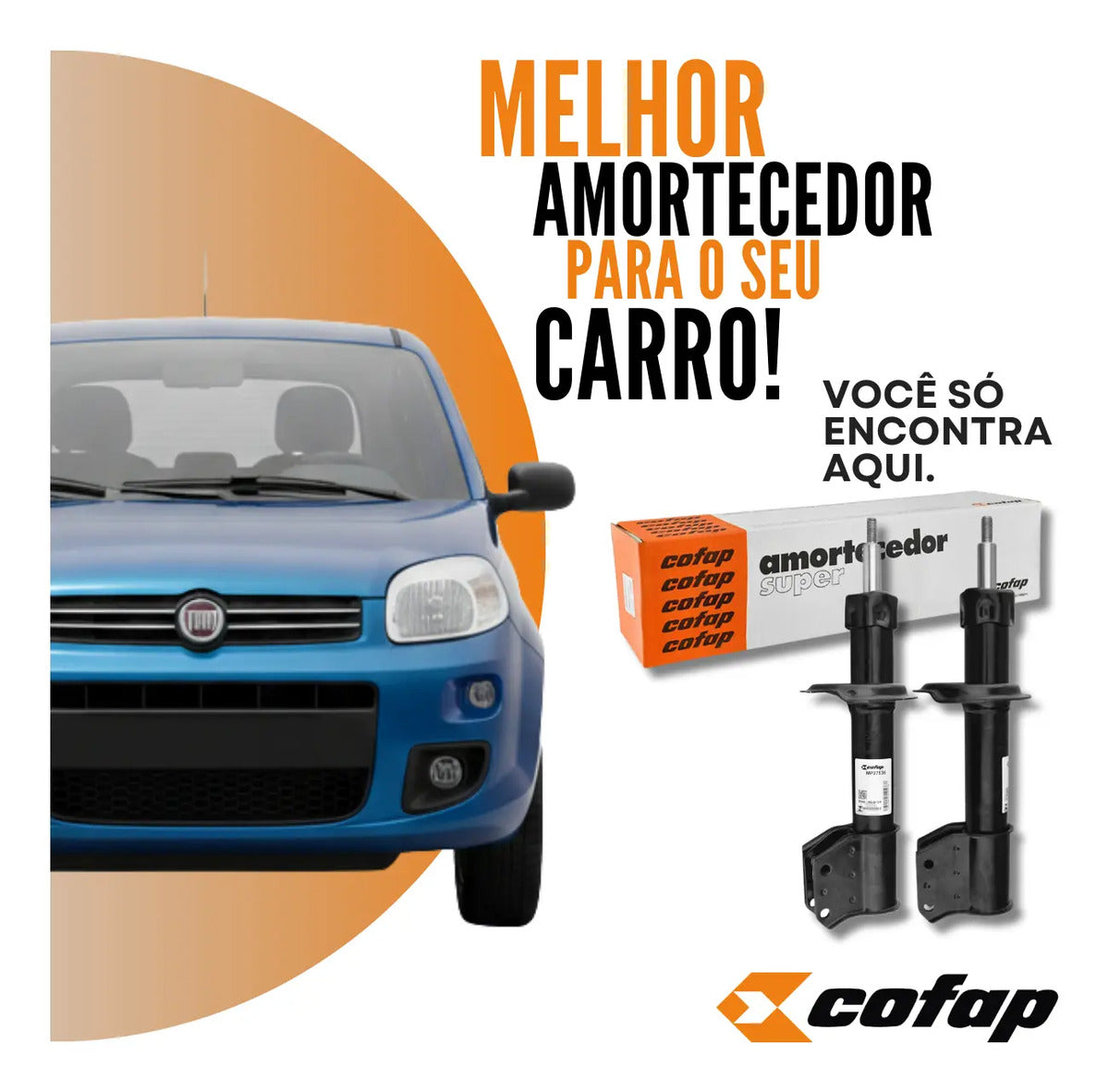 Par Amortecedor Dianteiro Premio Elba 1989 A 1996 Cofap