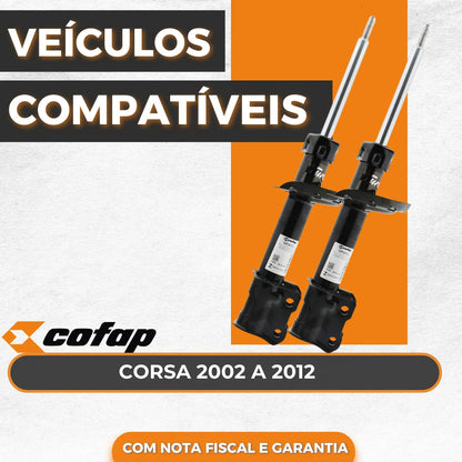Par Amortecedor Dianteiro Corsão Meriva Montana - Cofap