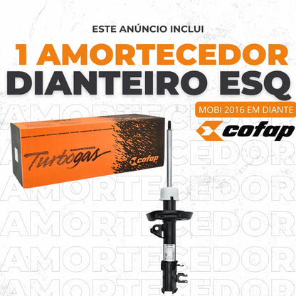 Amortecedor Dianteiro Esquerdo Mobi 16/.. Cofap