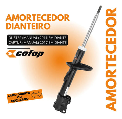 Amortecedor Dianteiro Captur 2017 Em Diante - Cofap
