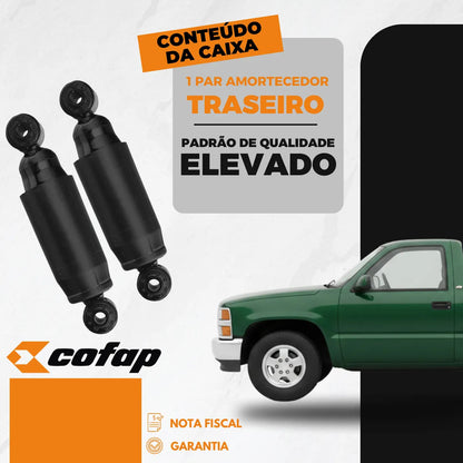 Par Amortecedor Dianteiro Silverado Diesel Cofap 1997 A 2002