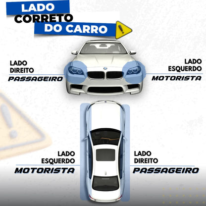 Farol Vw Gol Saveiro Voyage G1 1991 1992 93 94/... Arteb
