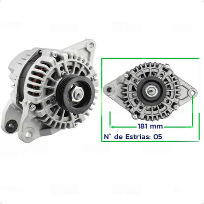 Alternador Jac J2 / Jac J3 1.4 2011 Em Diante 12v85a 5pk