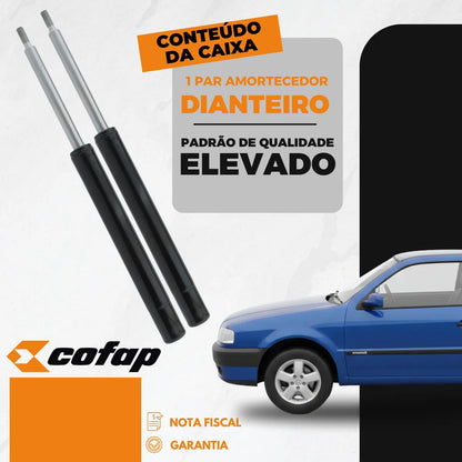 Par Amortecedor Dianteiro Saveiro G1 G2 G3 G4 82/09 Cofap