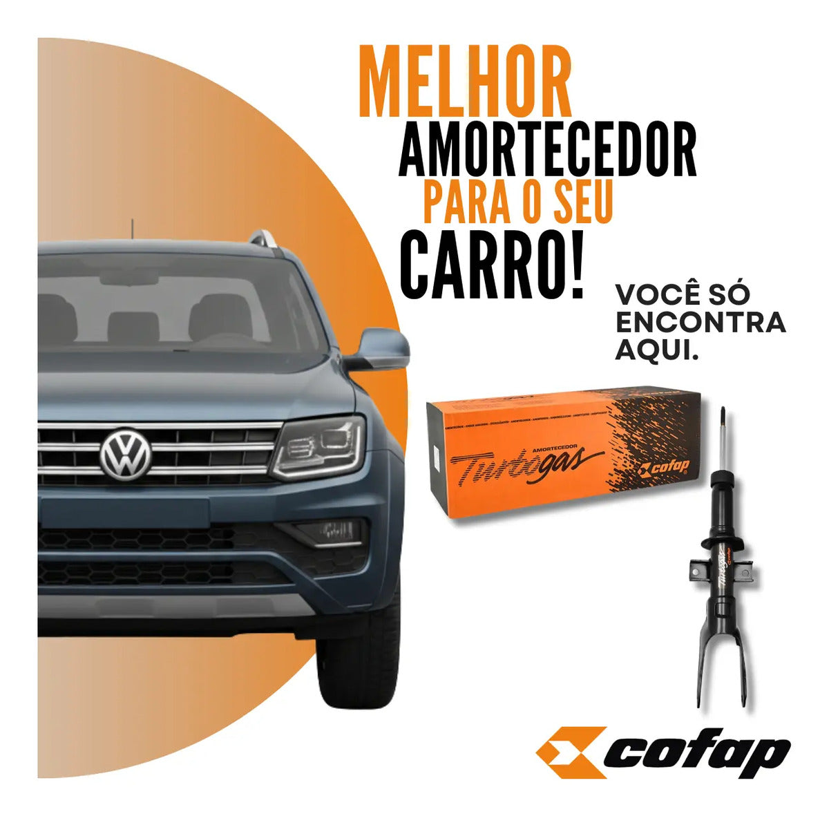 Amortecedores Dianteiros Cofap Amarok 2010 Em Diante