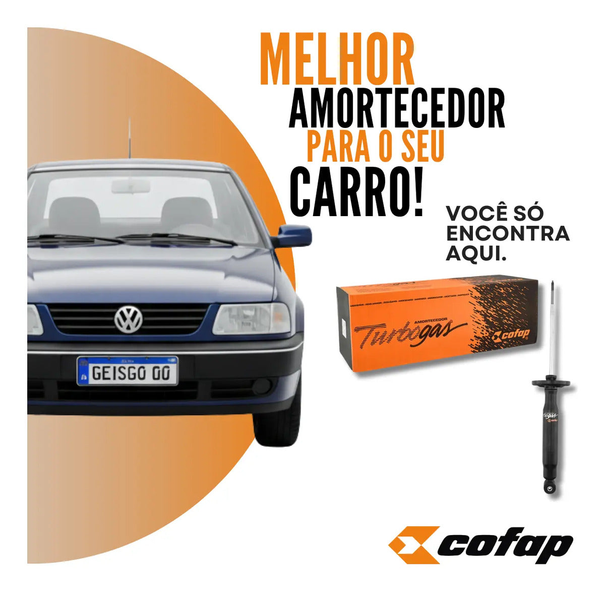 Amortecedor Traseiro Versailles 92 A 96 Cofap