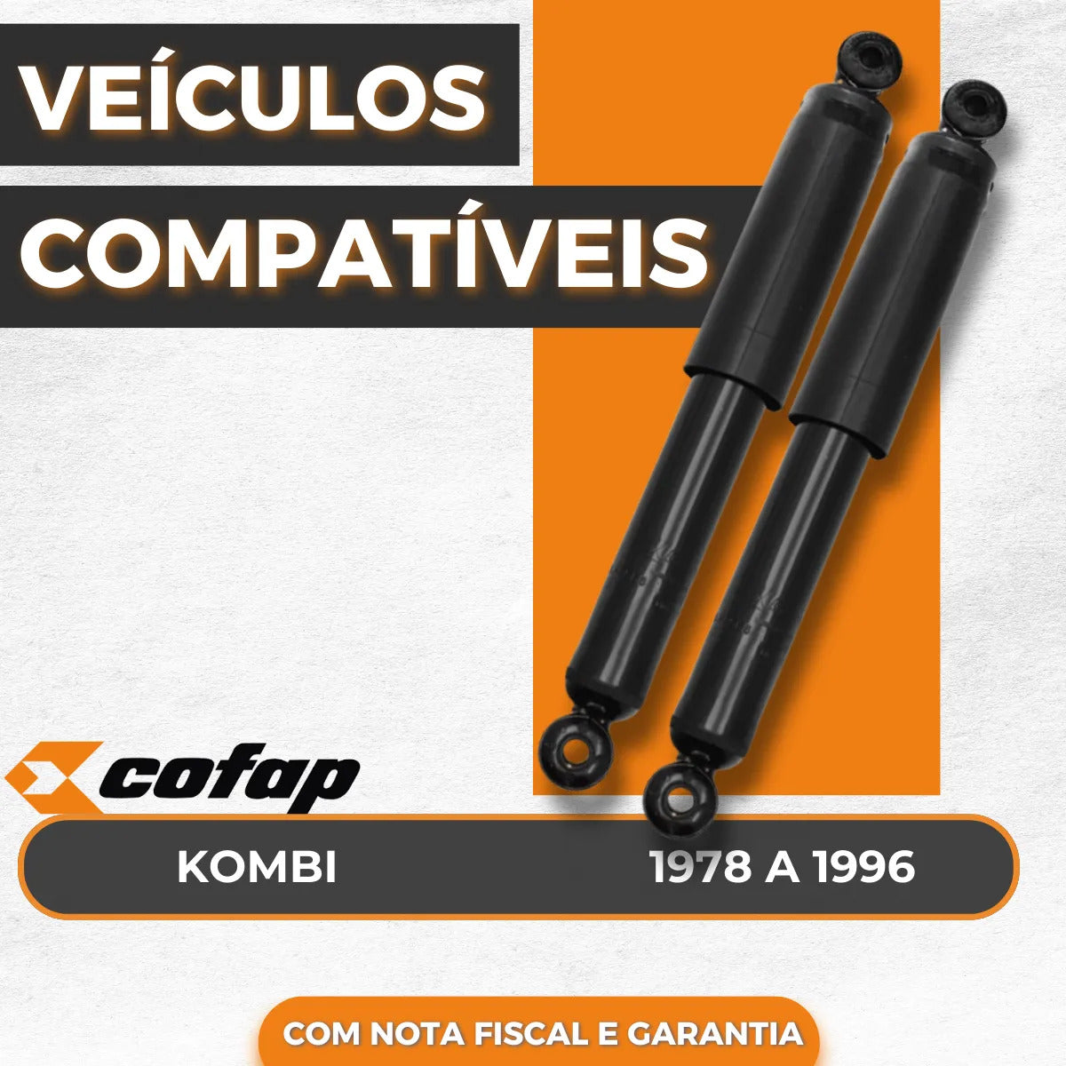 Par Amortecedor Dianteiro Kombi 1978 A 93 94 95 1996 Cofap