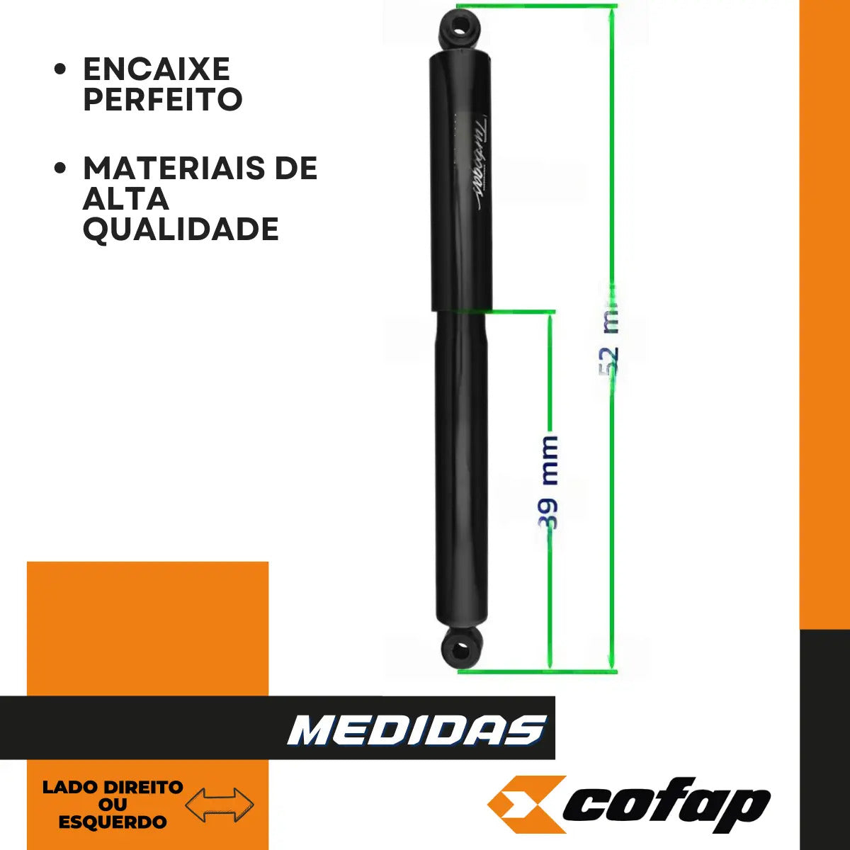 Amortecedor Traseiro Troller T4 3.2 20v 2016 2017 Cofap