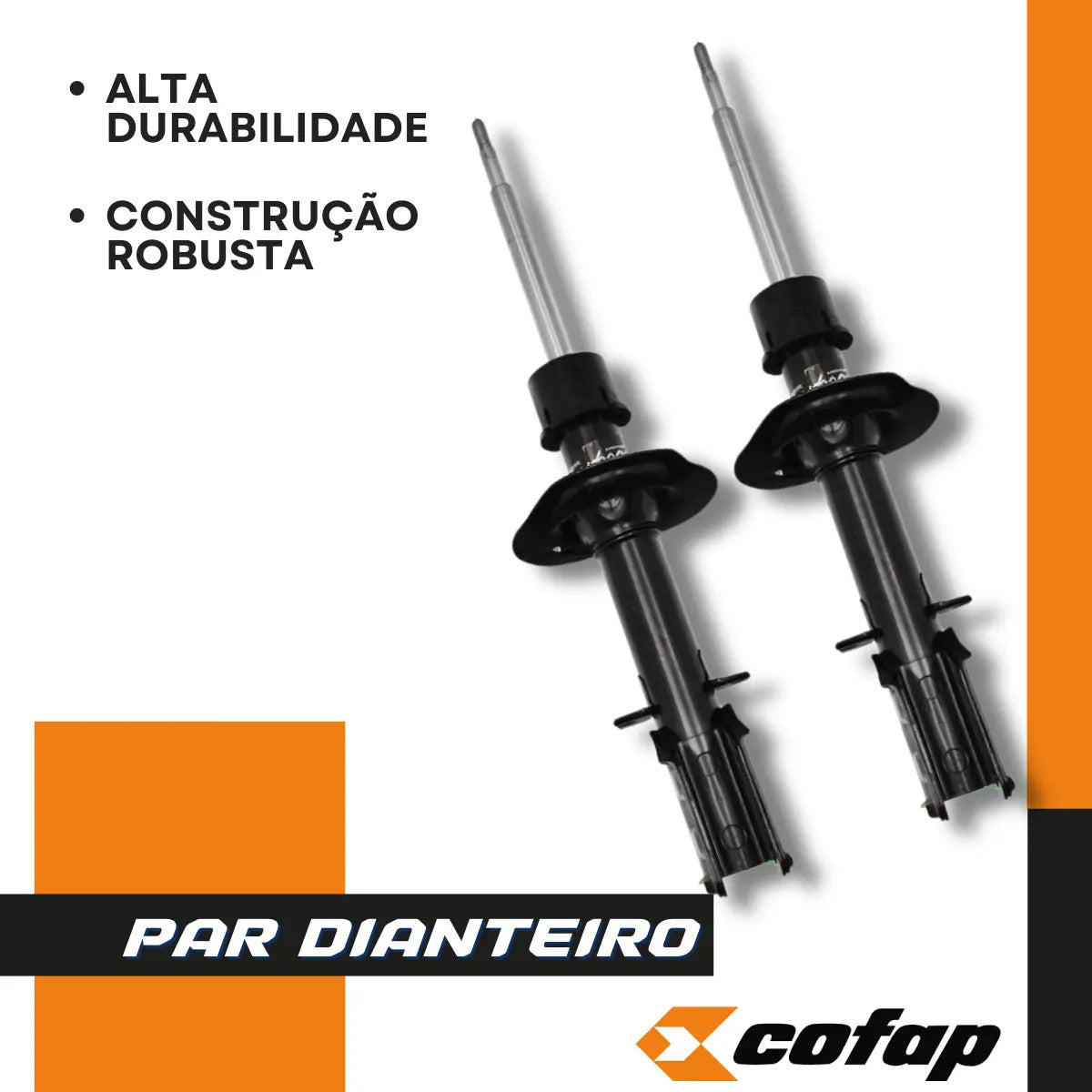 Par Amortecedor Dianteiro Palio 1.4 Fire 2007 Original Cofap