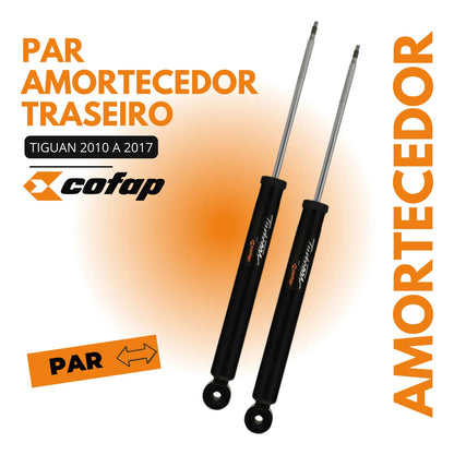 Par Amortecedor Traseiro Tiguan 2010 A 2017 Cofap Gb48269