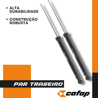 Par Amortecedor Traseiro Ecosport 2003 A 2012 Todos - Cofap