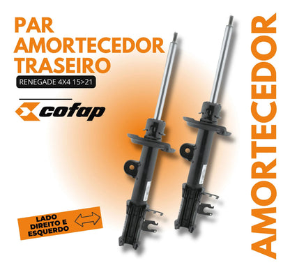Par Amortecedor Traseiro Jeep Renegade 4x4 15/21 Cofap