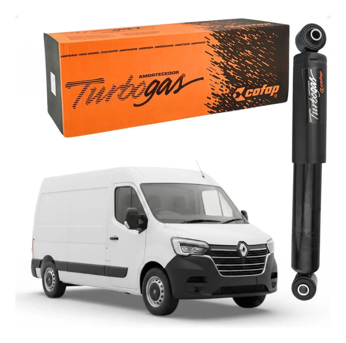 Amortecedor Traseiro Master 2.3 16v Original Cofap