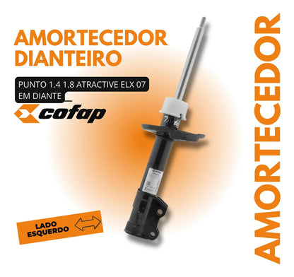 Amortecedor Dianteiro Esquerdo Punto 2007+ Cofap Gp32643
