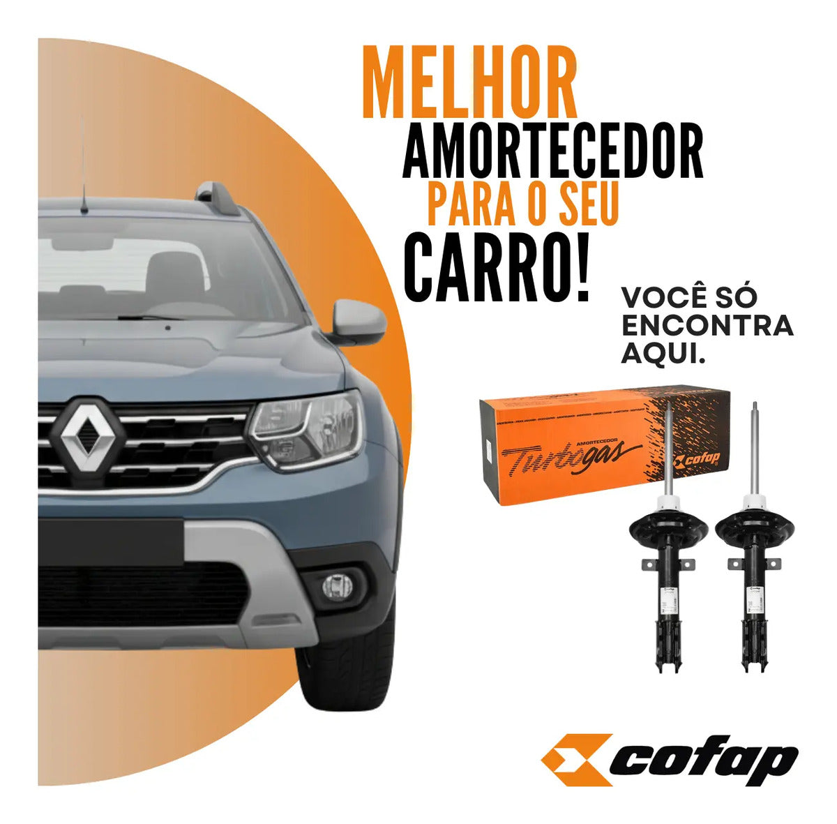 Par Amortecedor Traseiro Oroch 2015 16 17 Em Diante - Cofap