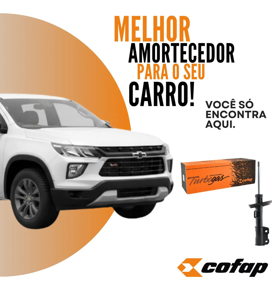 Amortecedor Dianteiro Direito Gm Montana 2023/cofap Gp33532