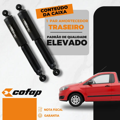 Par Amortecedor Traseiro  Courier Cofap Original Gbl1078