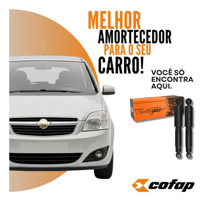 Par Amortecedor Traseiro Gm Meriva 2002 A 2012 Origin Cofap