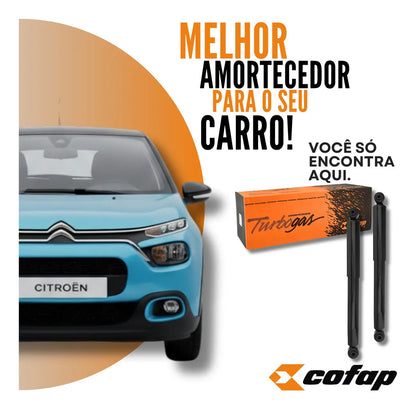 Par Amortecedor Traseiro Cofap C3 2013 A 2021