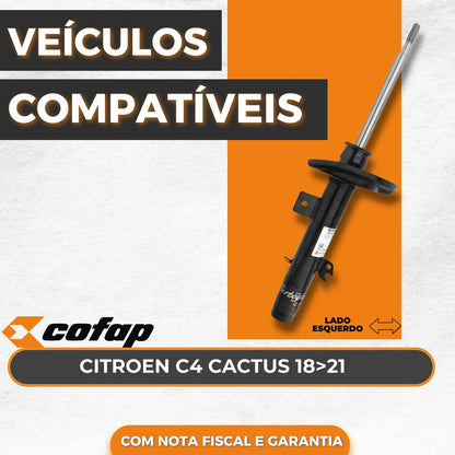 Amortecedor Dianteiro Esquerdo C4 Cactus Cofap Gp30655