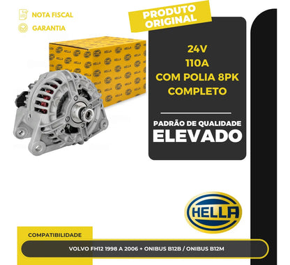 Alternador Eurocargo Tector Case Cx220b 24v 70a