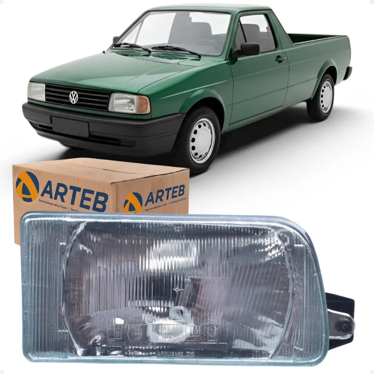 Farol Gol G1 Saveiro Voyage Parati 1991 1992 1993 1994 Arteb