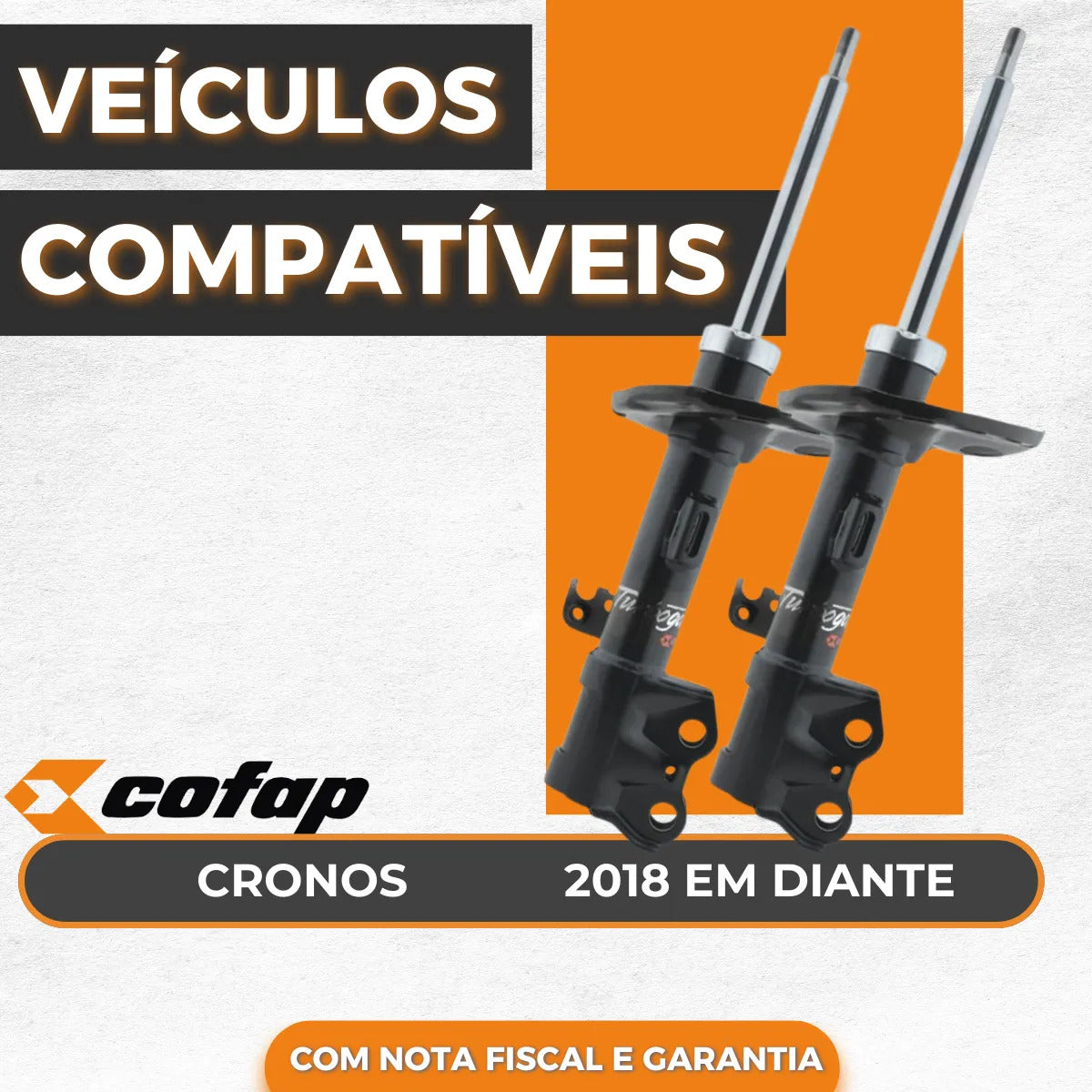 Par Amortecedor Cronos 2018 A 2022 Cofap Gp33297