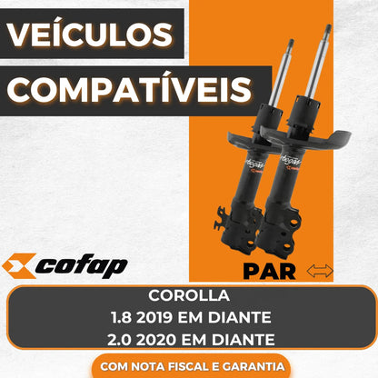 Par Amortecedor Dianteiro - Cofap - Gp33412 - Gp33413